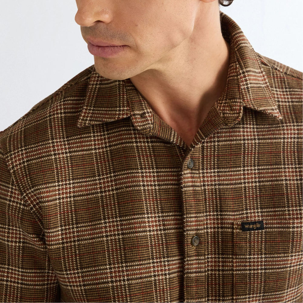 Wrangler 1 PKT SHIRT 112386948 Πουκάμισο Πολύχρωμο F/W