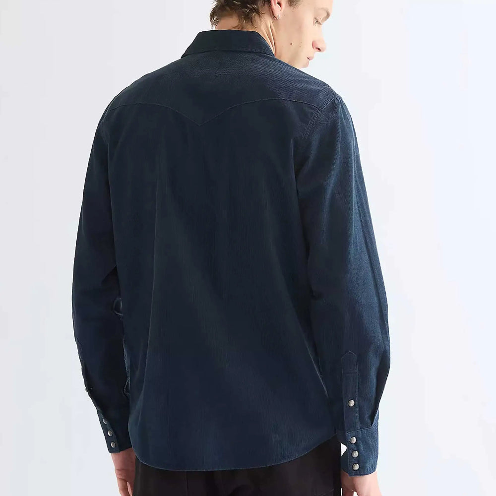 Wrangler WESTERN SHIRT 11286903 Πουκάμισο Μπλε F/W
