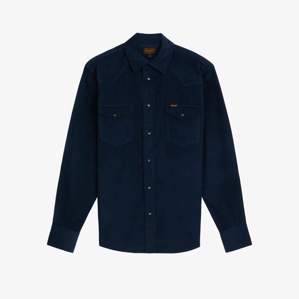 Wrangler WESTERN SHIRT 11286903 Πουκάμισο Μπλε F/W