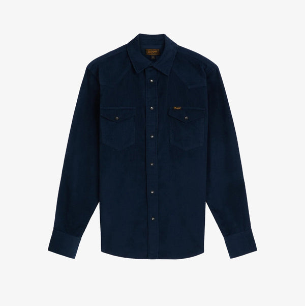 Wrangler WESTERN SHIRT 11286903 Πουκάμισο Μπλε F/W