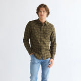 Wrangler WESTERN SHIRT OLIVE NIGHT 112386996 Πουκάμισο Λαδί F/W
