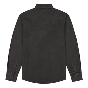 Wrangler  WESTERN SHIRT RINSE BLACK 112378427 Πουκάμισο Μαύρο F/W