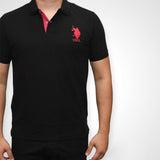 U.S POLO ASSN. KORY 67490/41029/199 Polo Μπλούζα Μαύρη S/S