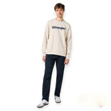 WRANGLER LOGO CREW SWEAT 112350538 Φούτερ Μπεζ  F/W