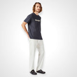 Wrangler LOGO TEE  BLACK 112350526 T-shirt Μαύρο  S/S