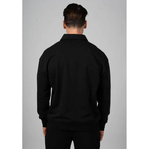 WRONG FRIENDS ASTI POLO SWEATER WF1319 Φούτερ Μαύρο F/W