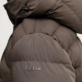 GEOX LEITAN LONG JKT PARKA M5628B/T3266/F1432 Μπουφάν Μπεζ F/W