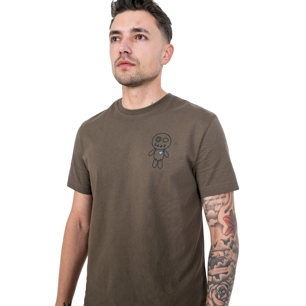 WRONG FRIENDS ΑΚΡΟΝ  WF1281 T-shirt Χακί S/S
