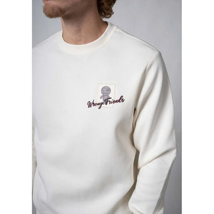 WRONG FRIENDS BALTIMORE SWEATER WF1356/1 Φούτερ Μπεζ F/W