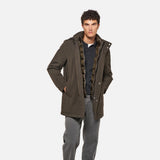 GEOX M ZACKERTY TRENCH M6620M/T3393/F3431 Μπουφάν Λαδί F/W