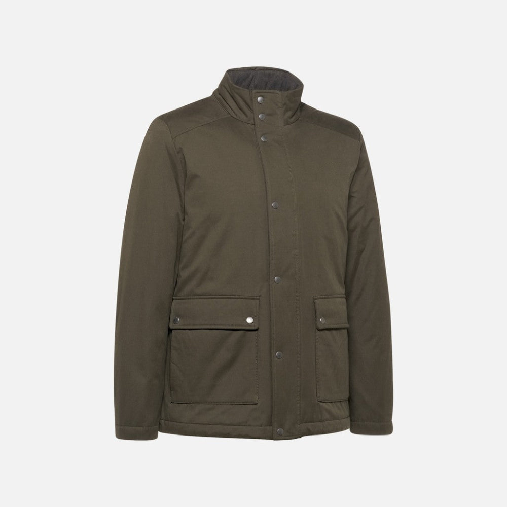 GEOX M JACOPO MID JACKET M6620K/T3386/F3431  Μπουφάν Λαδί F/W