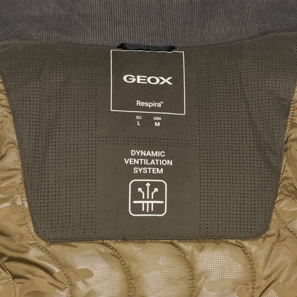 GEOX M JACOPO MID JACKET M6620K/T3386/F3431  Μπουφάν Λαδί F/W