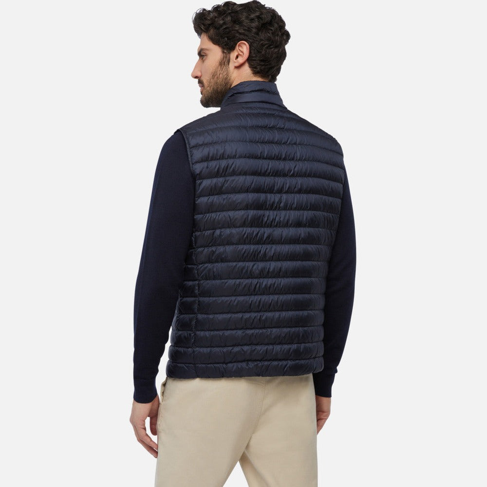 GEOX WARRENS VEST M4525C/T2449 Αμάνικο Σκούρο Μπλε S/S