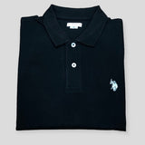 U.S. Polo Assn. MUST 49785/199 Polo Μπλούζα Μαύρη F/W