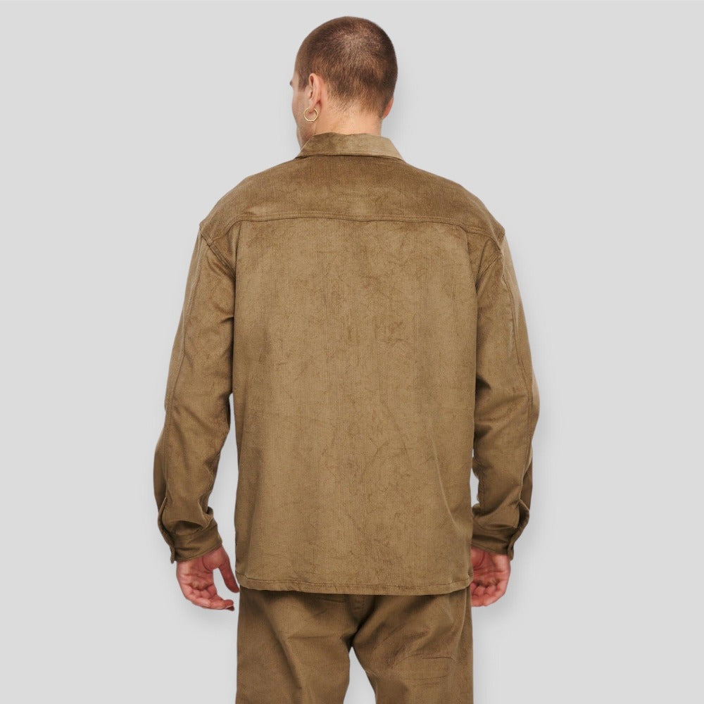 Premium Royal Denim Anderson-5066  Πουκάμισο Μπεζ F/W