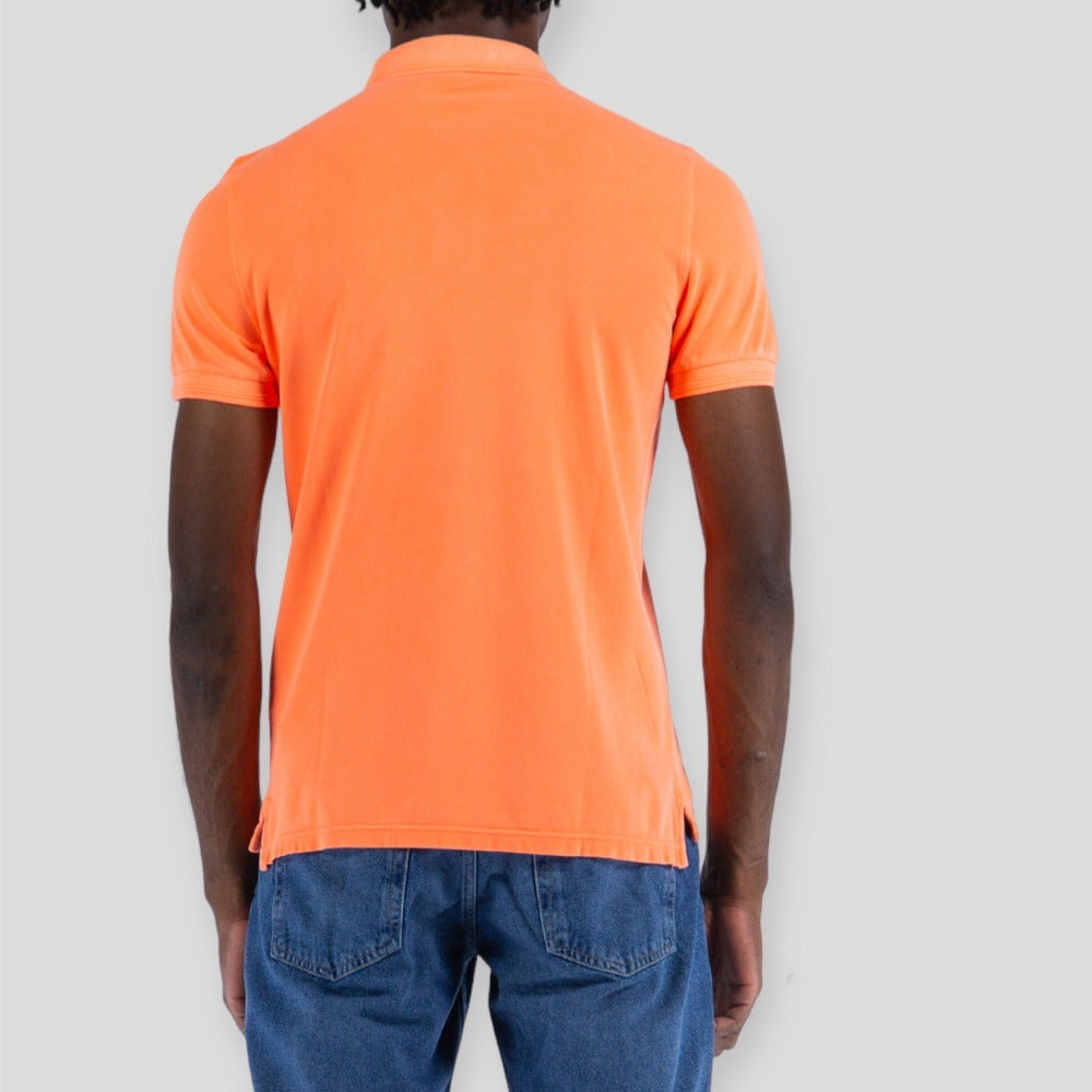 U.S. POLO ASSN. AXEL 53397/412 Polo Μπλούζα Πορτοκαλί S/S