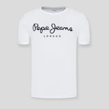 PEPE ORIGINAL STRETCH  PM508210/800 T-shirt Λευκό S/S