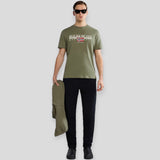 Napapijri S-AYLMER  NP0A4HTOGAE1 T-shirt Χακί S/S