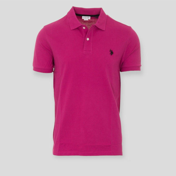 U.S. Polo Assn. KING 41029/251 Polo Μπλούζα Φούξια S/S