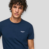 PEPE ORIGINAL BASIC 3 N  PM508212/594 T-Shirt Μπλε