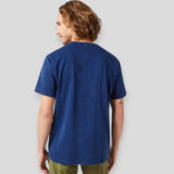 Wrangler GRAPHIC TEE   112350530 T-shirt Μπλε  S/S