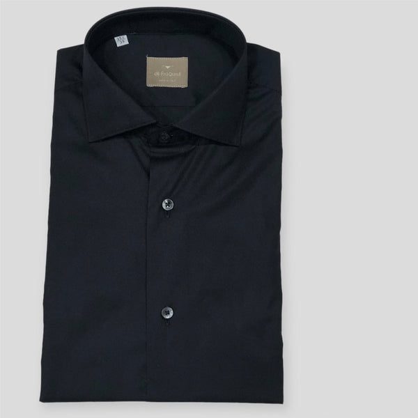 De pasquale 387/C-01 Πουκάμισο Μαύρο