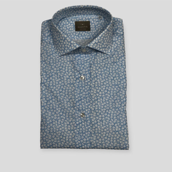 De pasquale 387/C80/265 Πουκάμισο Γαλάζιο S/S
