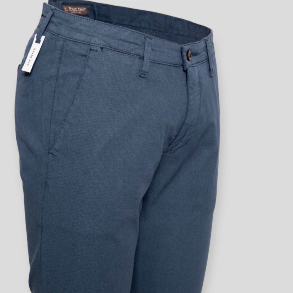 Four.ten industry 123094/00091 Chinos Μπλε S/S