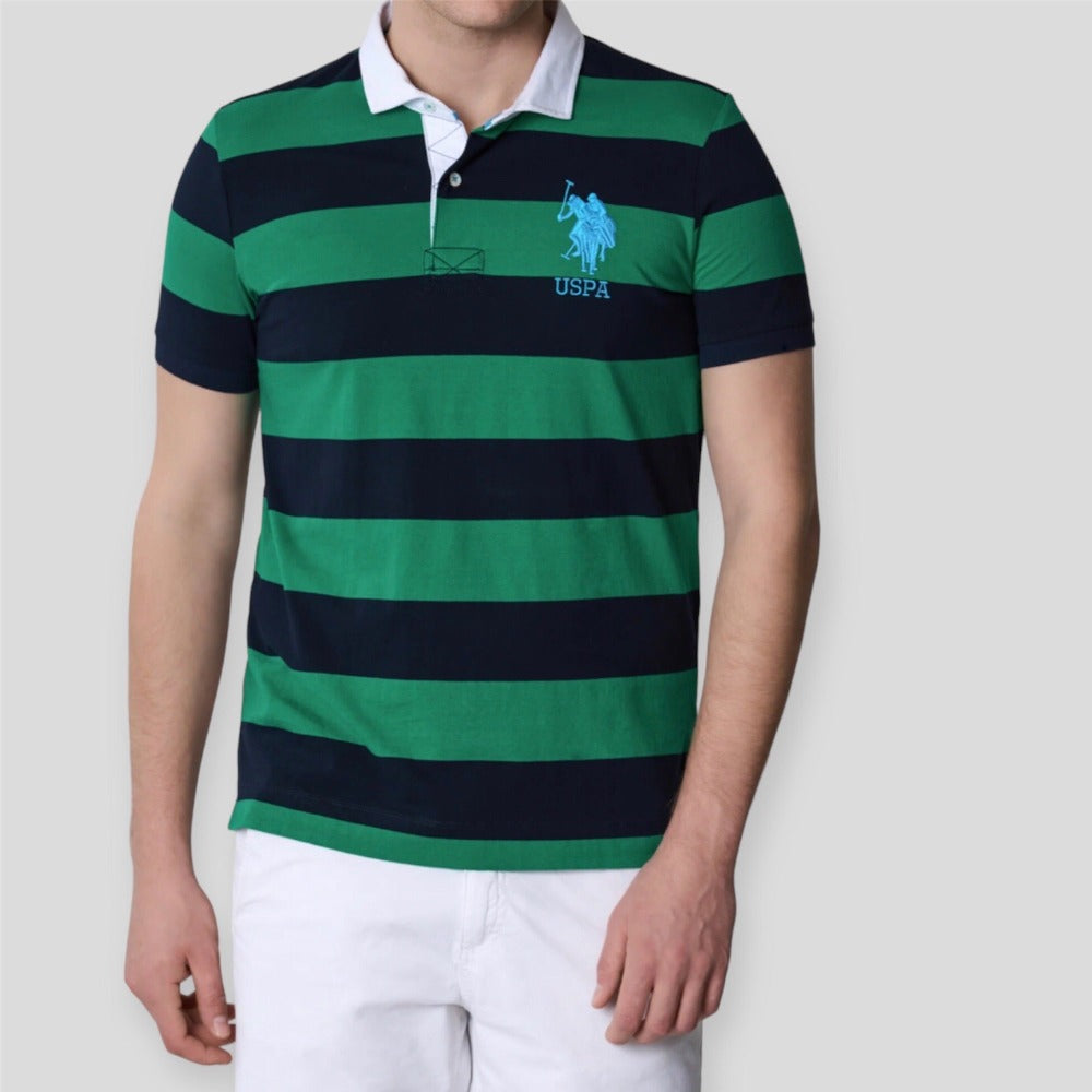 U.S POLO ASSN. KADO 49351/747 Polo Μπλούζα Πολύχρωμη S/S