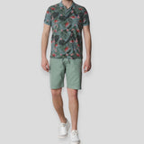 U.S POLO ASSN. FLOW 67596/53517/142 Polo Μπλούζα Χακί S/S