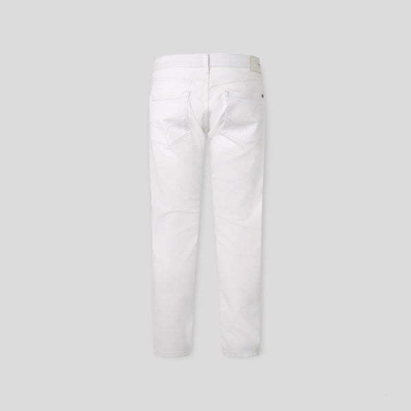 PEPE STANLEY  PM206326TA22/000 Jean Λευκό S/S