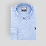 US. POLO ASSN. JEROM 51004/103 Blue Shirt S / S