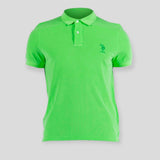 U.S. POLO ASSN. AXEL 53397/444 Polo Μπλούζα Πράσινη S/S