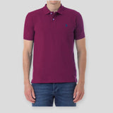 U.S. Polo Assn. KING 41029/159 Polo Μπλούζα Μπορντό S/S