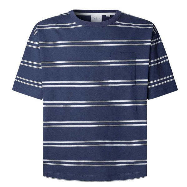 PEPE CLARK TEE PM5010300/580 T-shirt  Μπλε S/S