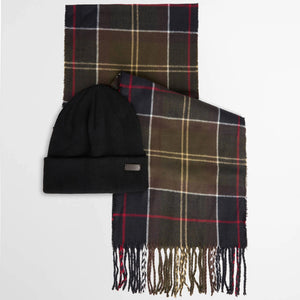 Barbour SWINTON BEANIE & CALINGALE SCARF SET MGS0079TN11 Κασκόλ & Σκούφος Πολύχρωμο F/W