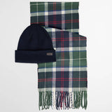 Barbour SWINTON BEANIE & CALINGALE SCARF SET MGS0079TN98 Κασκόλ & Σκούφος Πολύχρωμο F/W