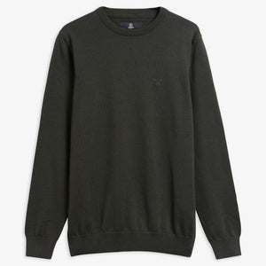 Barbour CREWNECK SWEATER  MKN0932GN13 Μπλούζα Χακί F/W
