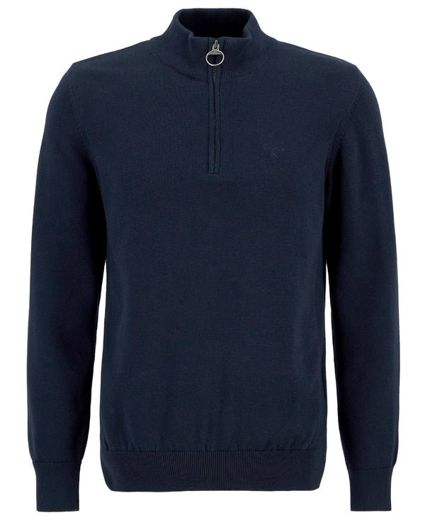 Barbour ZIP KNITTED JUMPER  MKN1074NY91 Μπλούζα Μπλε F/W