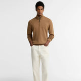 Barbour ZIP KNITTED JUMPER  MKN1074SN31 Μπλούζα Ταμπά  F/W