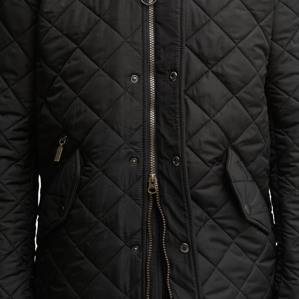 Barbour POWELL QUILTED MQU0281BK11 Μπουφάν Μαύρο F/W