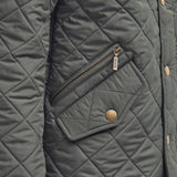Barbour POWELL QUILTED MQU0281GN72  Μπουφάν Πράσινο F/W
