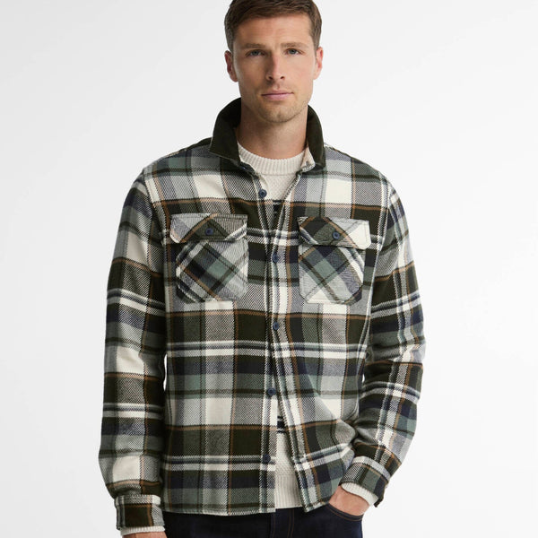 Barbour DUNOON GRASMOOR CHECKED SHIRT MSH5646ΟL54 Πουκάμισο Λαδί F/W
