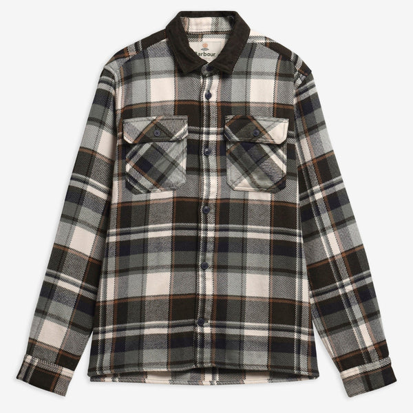 Barbour DUNOON GRASMOOR CHECKED SHIRT MSH5646ΟL54 Πουκάμισο Λαδί F/W