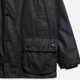 Barbour BEDALE WAX MWX0018NY9138 Μπουφάν Σκούρo Μπλε F/W