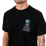 WRONG FRIENDS MAUPIN  WF1071 T-shirt Μαύρο S/S