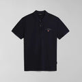 Napapijri ELBAS SS 4 BLU MARINE NP0A4GDL1761 Polo Μπλούζα Σκούρο Μπλε S/S
