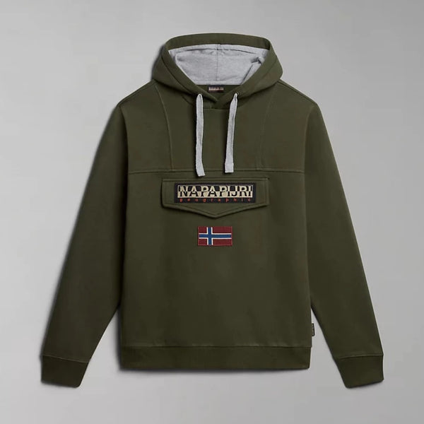 Napapijri BURGEE WINT 2 NP0A4GJDGE4 Φούτερ Πράσινο F/W