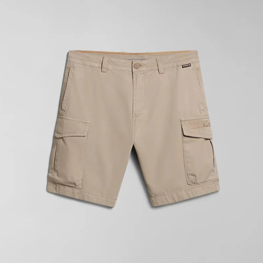 Napapijri N-DELINE BEIGE CASH NP0A4HOTNF1 Βερμούδα Cargo Μπεζ S/S