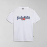 Napapijri S-AYLMER  NP0A4HTO0021 T-shirt Λευκό S/S
